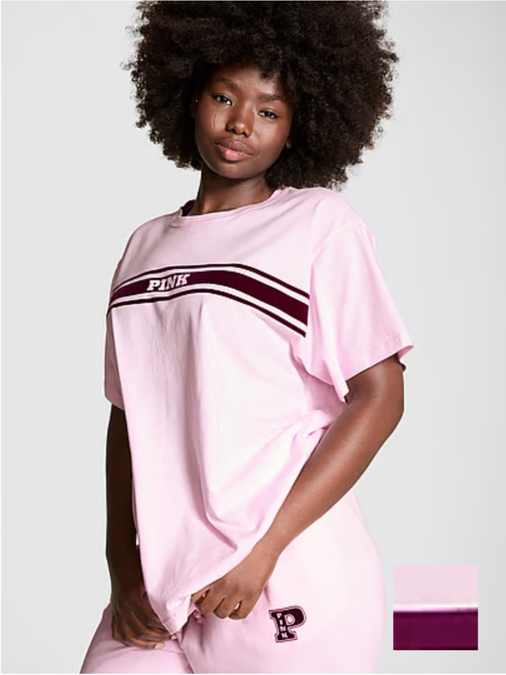 PINK Victoria's Secret Short Sleeve Pink Tee